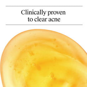 Neutrogena gel lather texture on hand highlighting deep-clean benefit