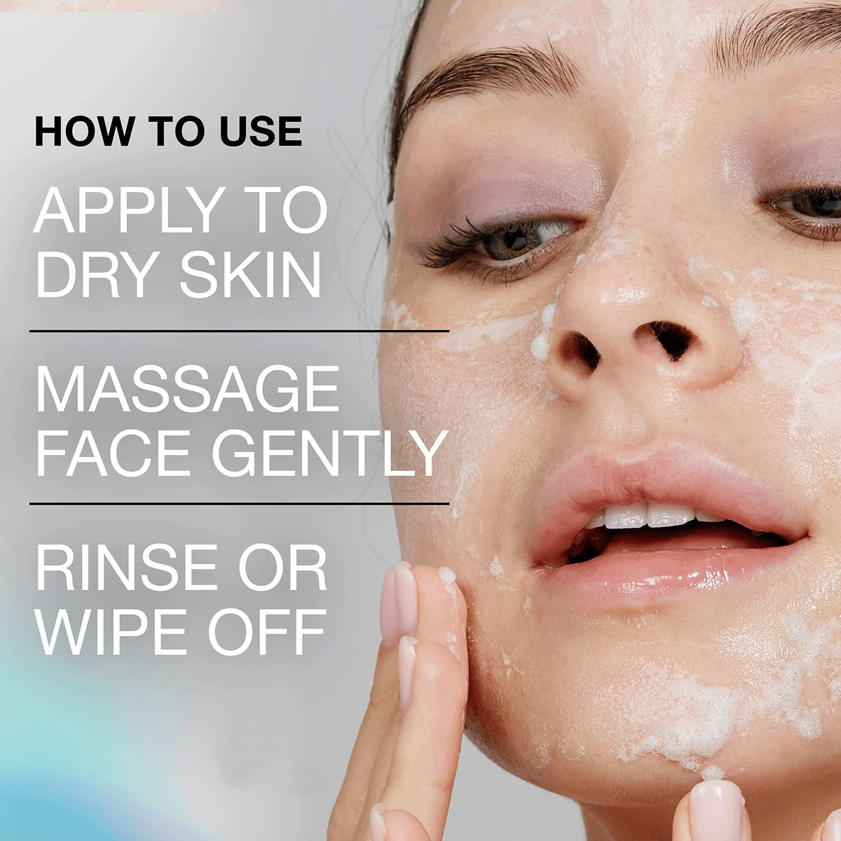 Neutrogena micellar milk texture drop demonstrating lightweight, non-greasy feel