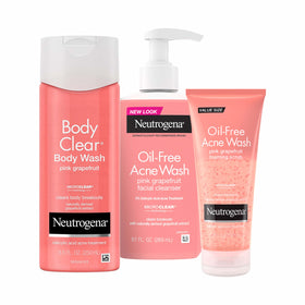 Neutrogena three-pack boxed set showing value and multi-bottle supply