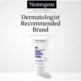 Neutrogena tube beside a passport illustrating travel-friendly size