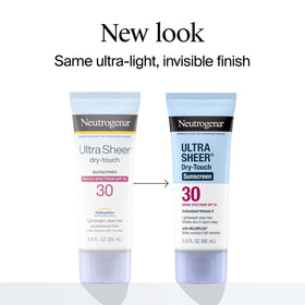 Neutrogena tube with cap open dispensing lotion for quick, mess-free application