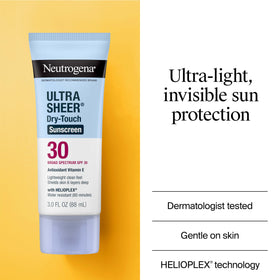 Neutrogena lotion texture close-up demonstrating lightweight, non-greasy finish