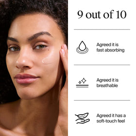 Neutrogena under makeup primer demo showing matte finish and smooth base