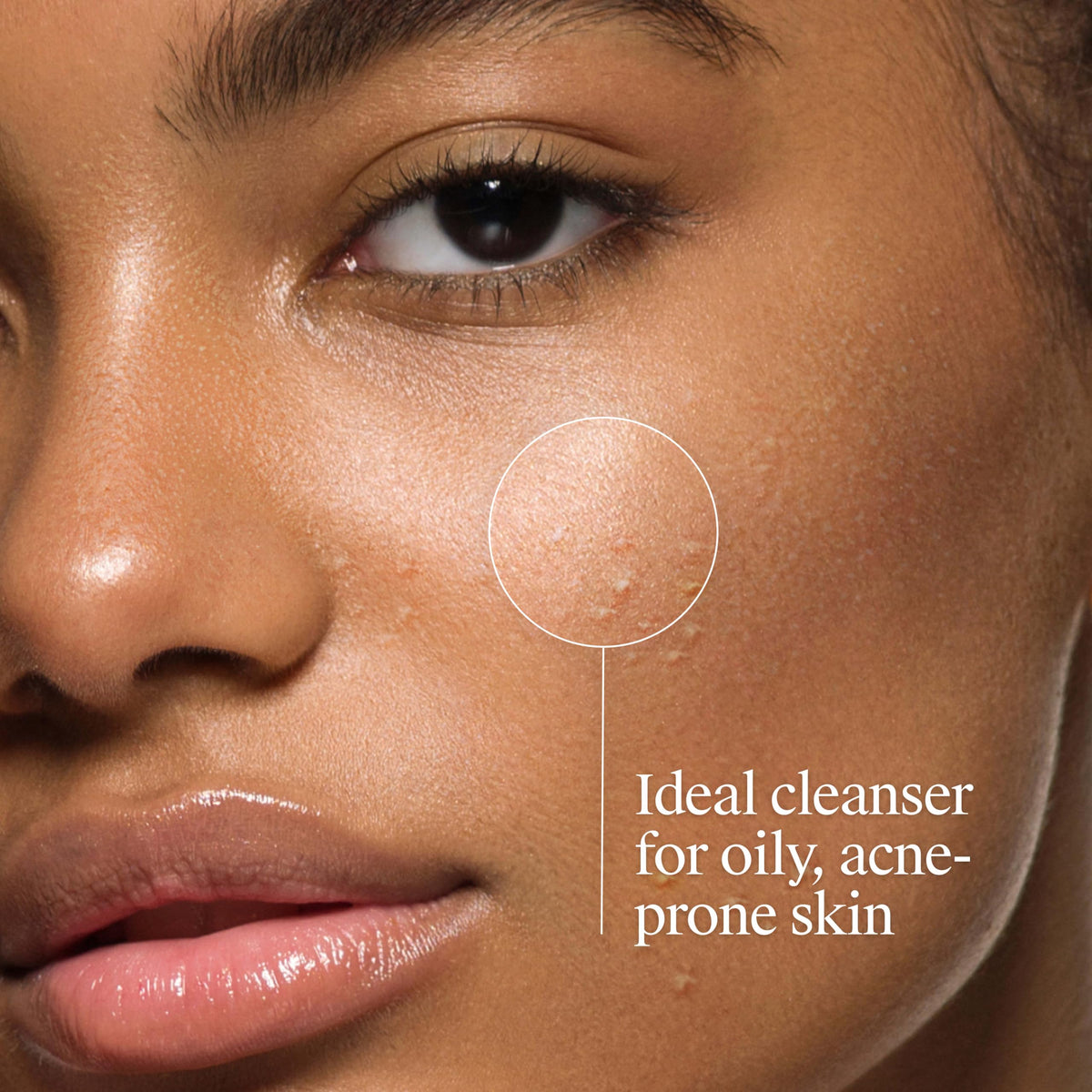 Neutrogena in-bathroom use demonstrating quick daily acne care routine