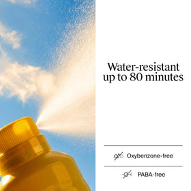Neutrogena during swim showing water-resistant protection for outdoor activities