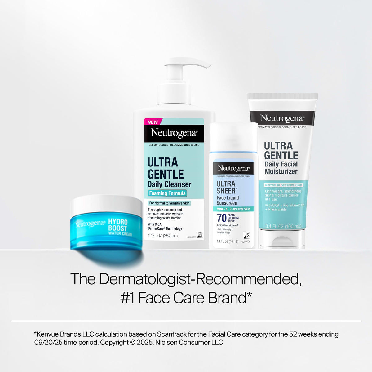 Neutrogena wipe gently applied around eye area showing safe delicate use