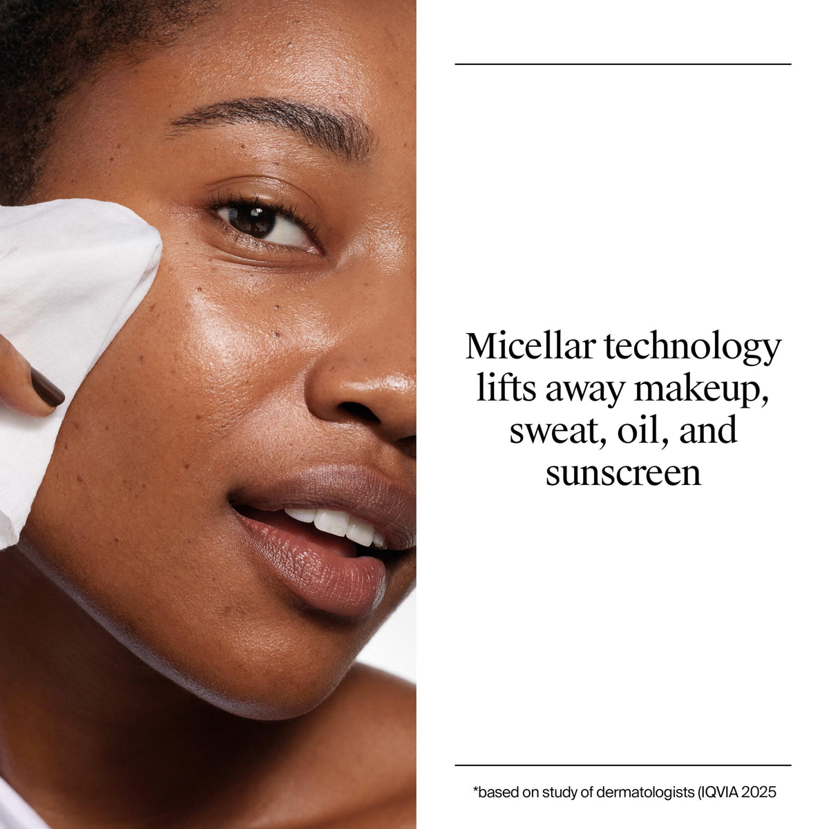 Neutrogena wipes inside a purse showing portable, on-the-go cleansing convenience