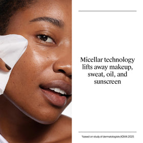 Neutrogena wipes inside a purse showing portable, on-the-go cleansing convenience