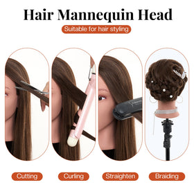 Neverland side profile showing ear holes and neck for accessory display