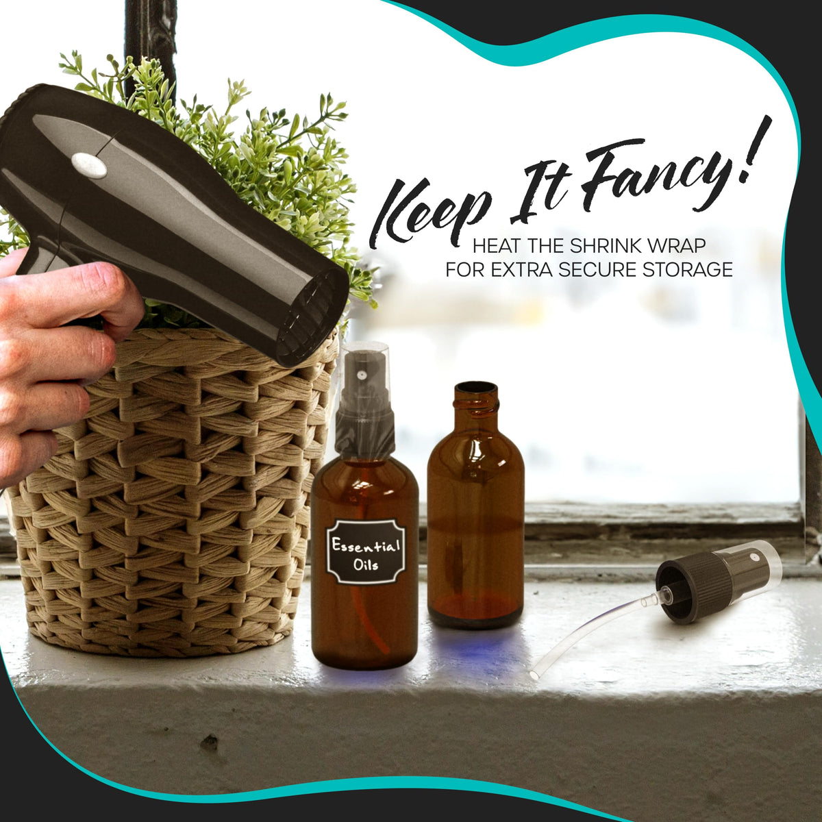 Nevlers pocket-sized bottle in hand showing portability for travel and daily use