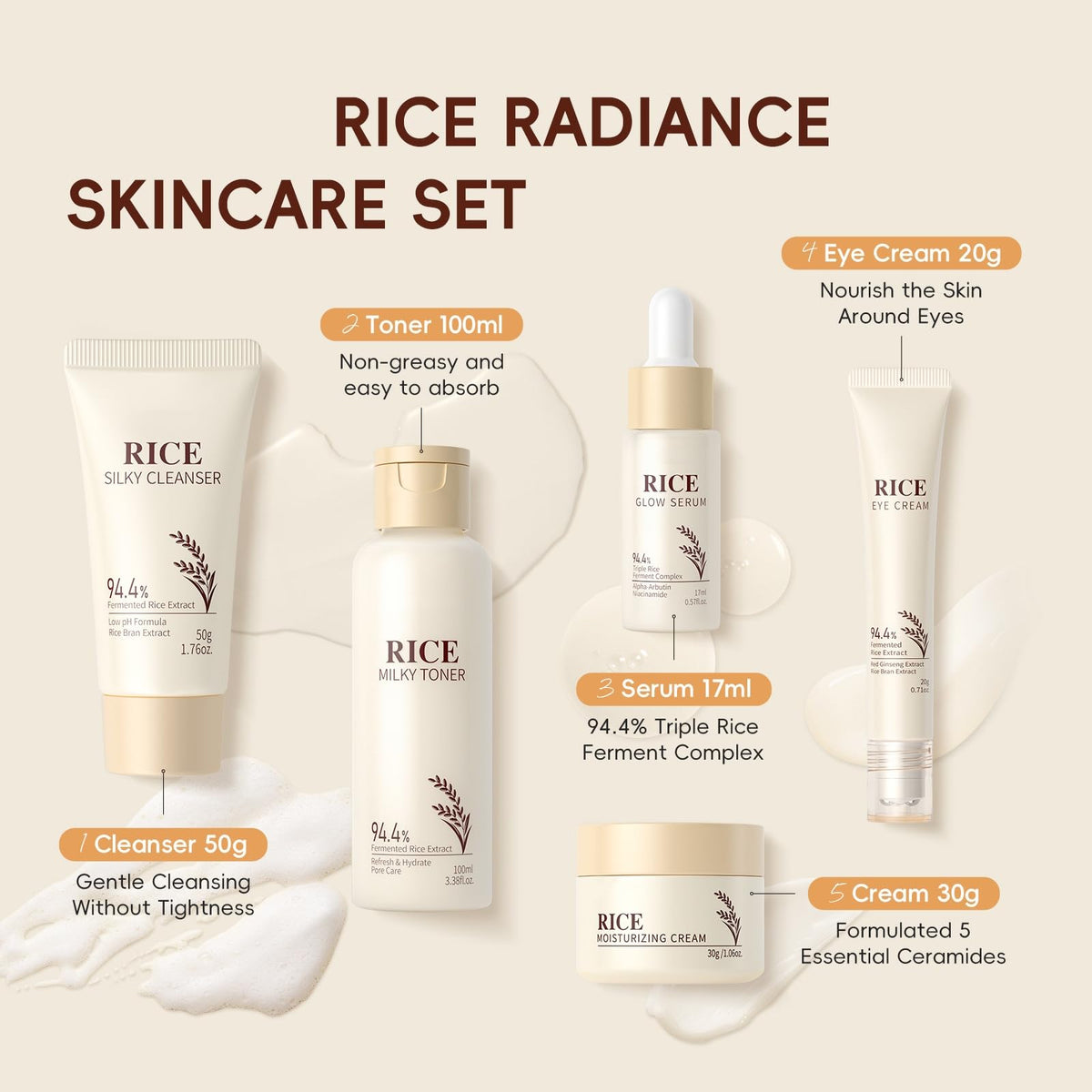 New Cover eye cream jar detail illustrating targeted smoothing and calming benefit