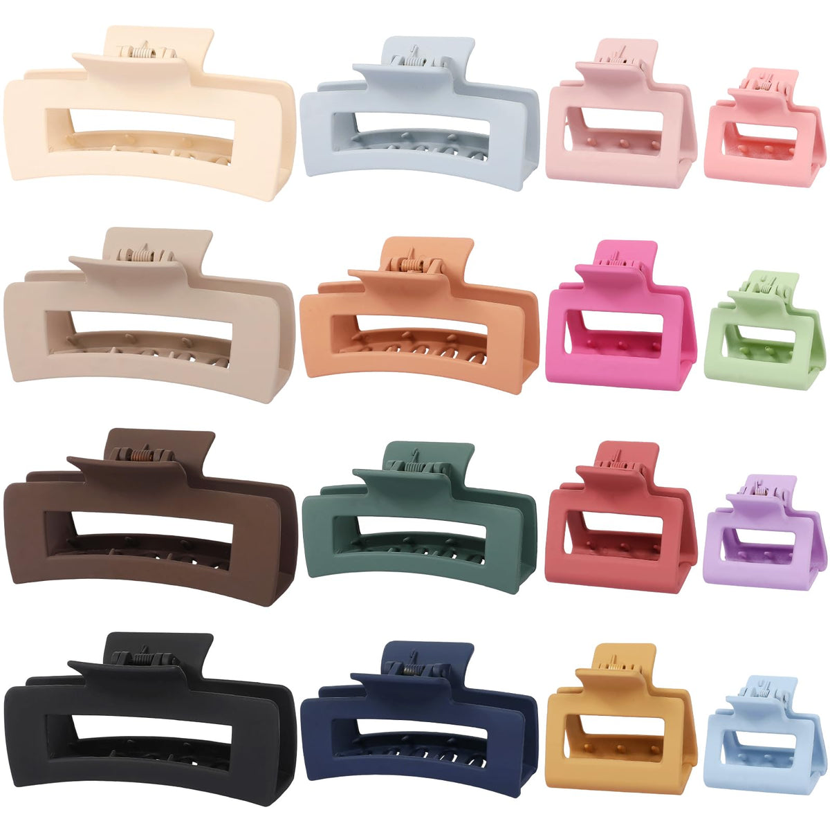 NEW LIVE front packaging showing 16 matte multi-color clips and variety