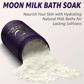 New Miuz in-use bath with milky water, relaxing aromatherapy soak benefit