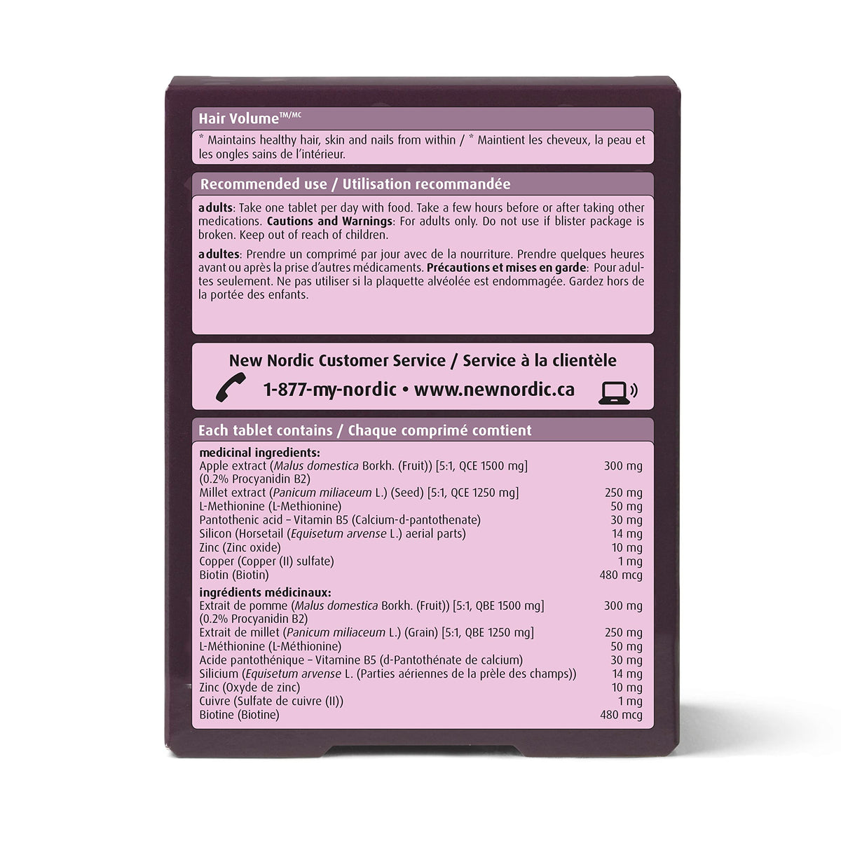 NEW NORDIC tablet beside a coin for scale showing compact size and convenient portability benefit