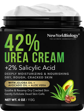 New York Biology jar front label showing product benefit and strong actives