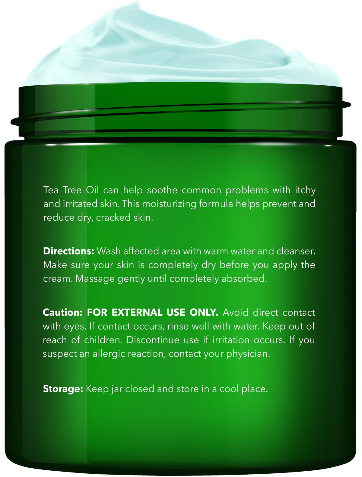 New York Biology cream being massaged into cracked heels for relief