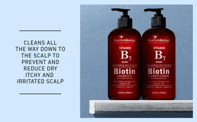 NEW YORK BIOLOGY set styled in bathroom showing daily-use convenience and aesthetic benefit