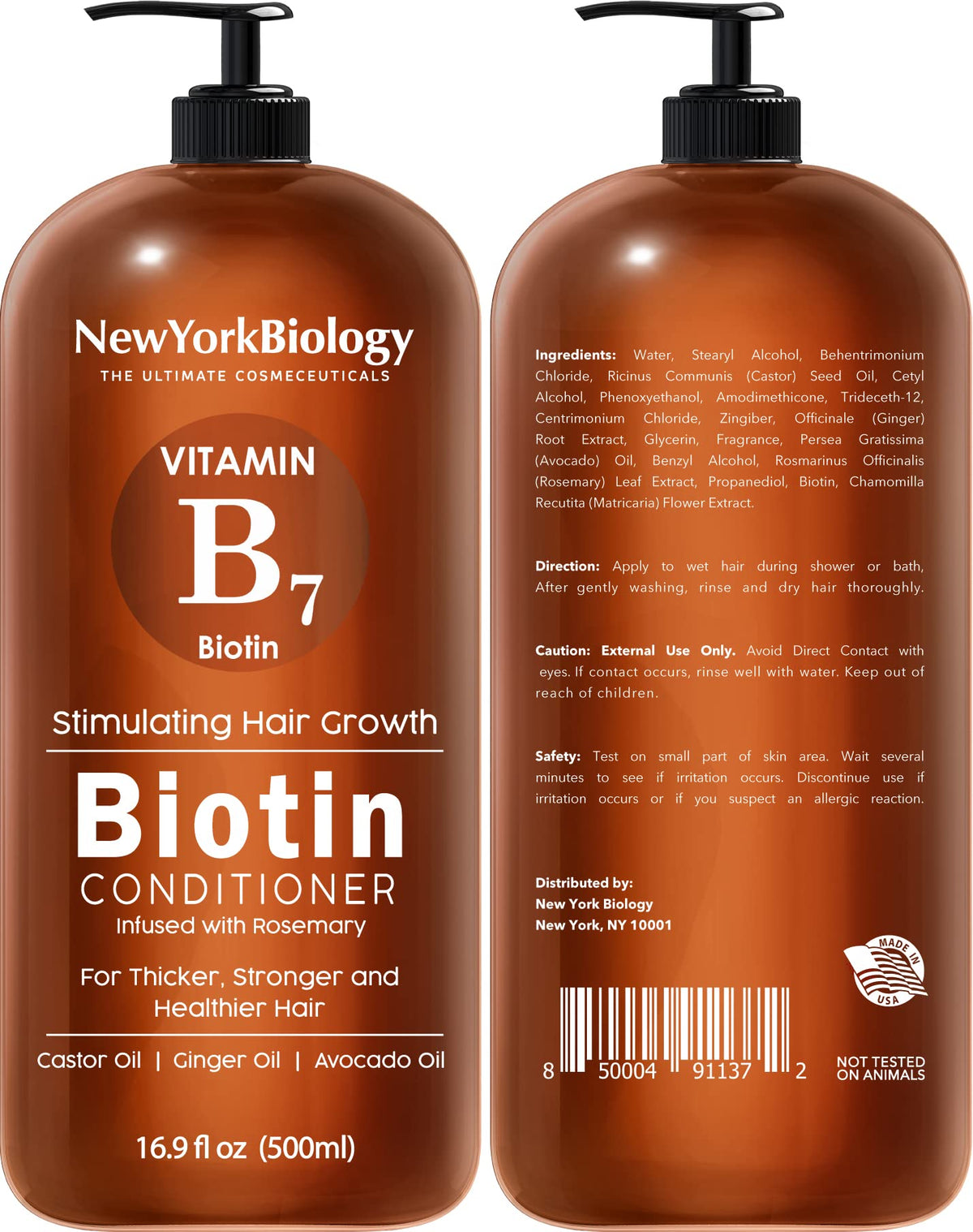 NEW YORK BIOLOGY shampoo pour texture demonstrating gentle cleansing and lathering benefit