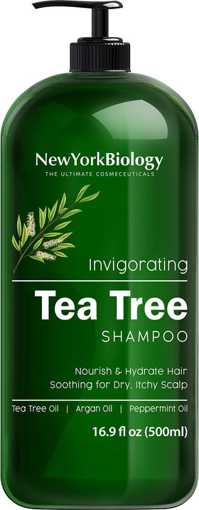 New York Biology front bottle showing clear label and hydrating benefit