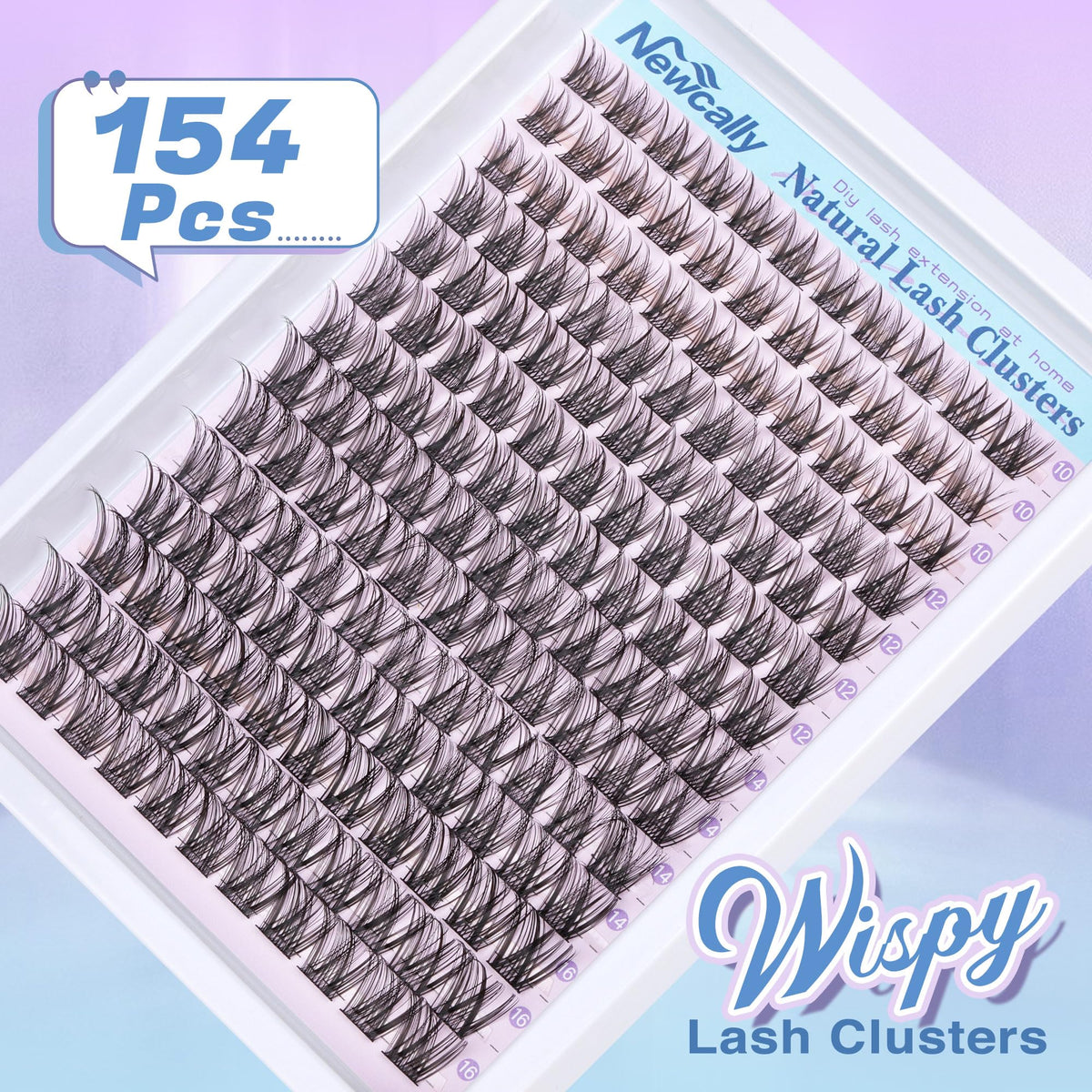 Newcally mixed 10–16mm cluster lengths for customizable volume