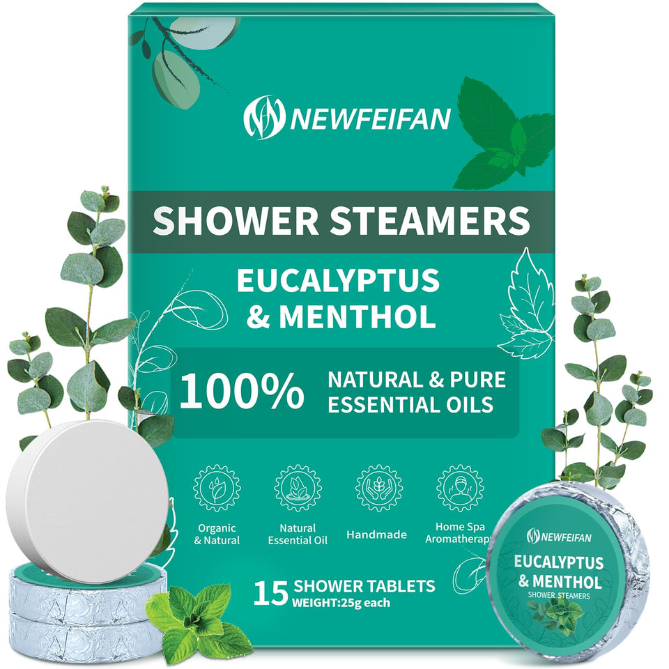 NEWFEIFAN front packaging showing 15-pack for gifting and storage
