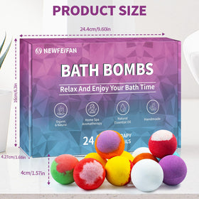 NEWFEIFAN lifestyle image of a relaxing bath illustrating calming soak benefit