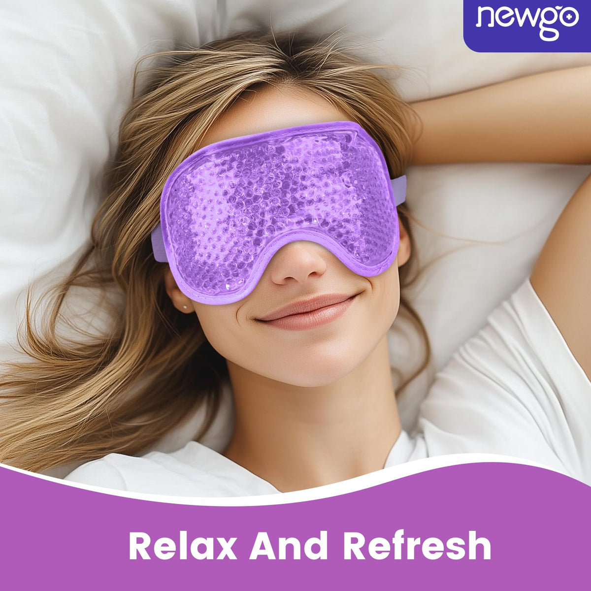 NEWGO with resealable storage bag and packaging, hygienic storage benefit