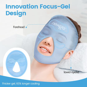 NEWGO detailed view of eye-zone gel for targeted puffiness relief
