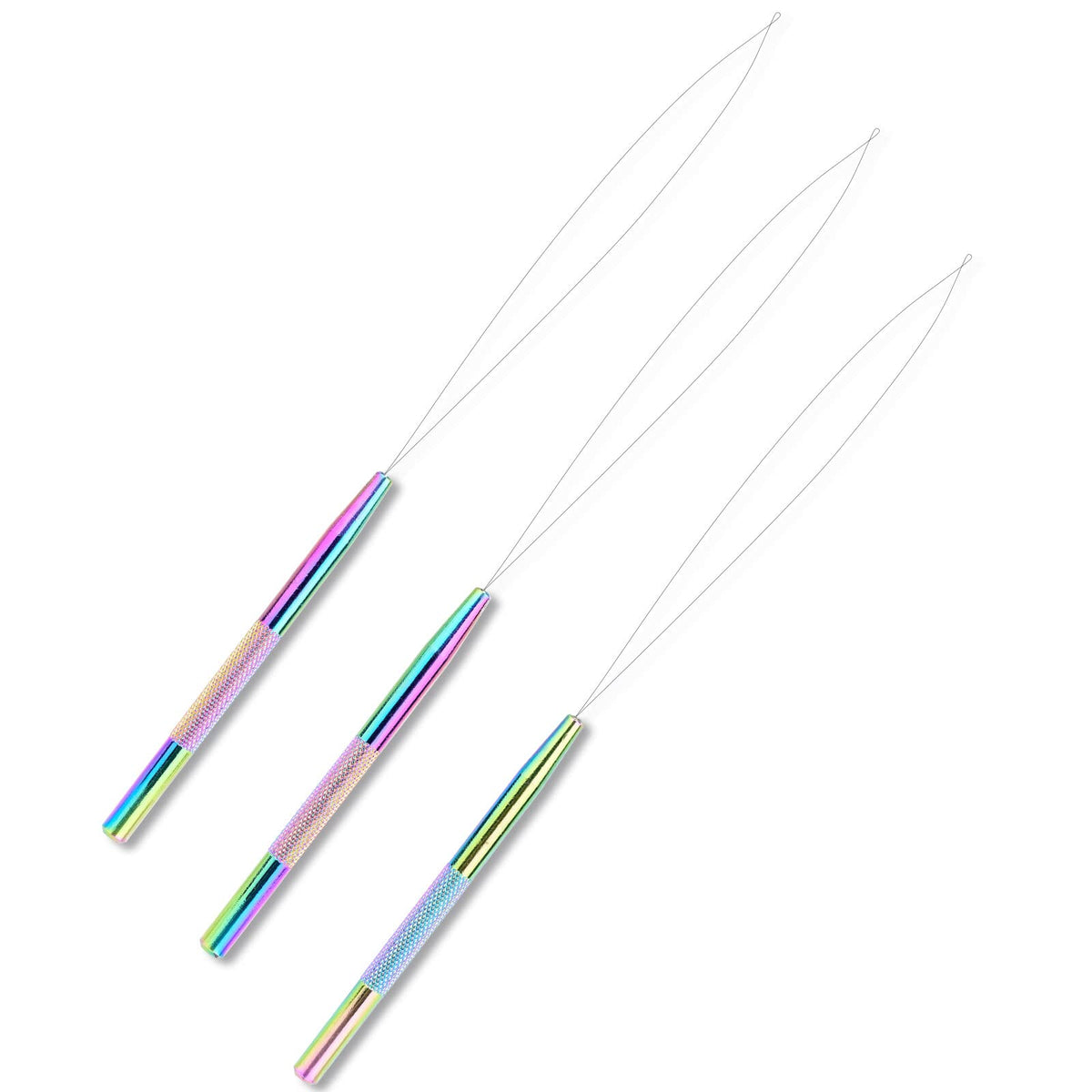 NEWISHTOOL close-up of flexible loop wire showing precise threading control