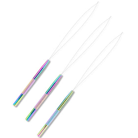 NEWISHTOOL close-up of flexible loop wire showing precise threading control