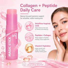 NEWUREHO PDRN balm open twist stick demonstrating clean, mess-free application benefit