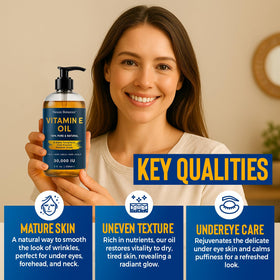 Nexon Botanics oil texture pouring to show lightweight absorption and sheen