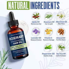 Nexon Botanics scalp massage in use to stimulate and distribute nourishing oil