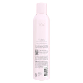 Nexxus spray mist close-up showing fine texture and weightless application benefit