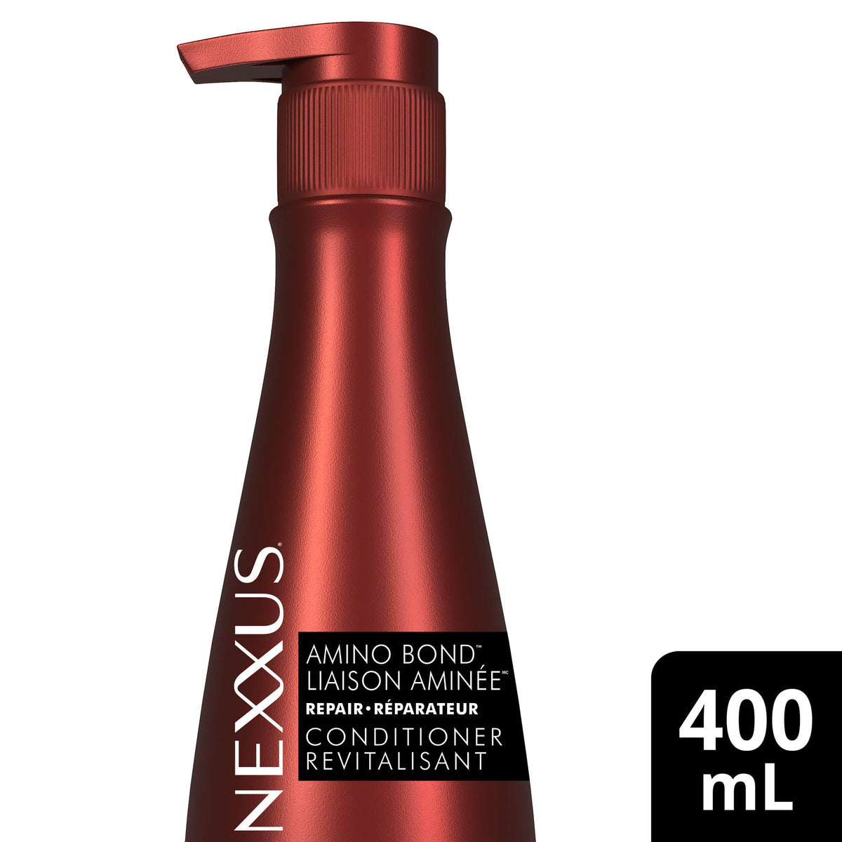Nexxus conditioner texture close-up highlighting smooth, lightweight repair