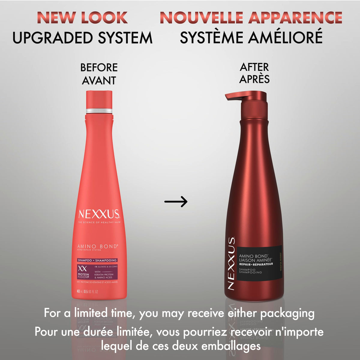 Nexxus lather in hand demonstrating gentle cleansing and reduced breakage