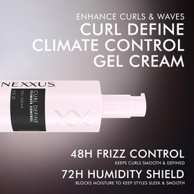 Nexxus applied to palm demonstrating smooth application benefit
