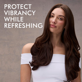 Nexxus label close-up highlighting protein complex benefit