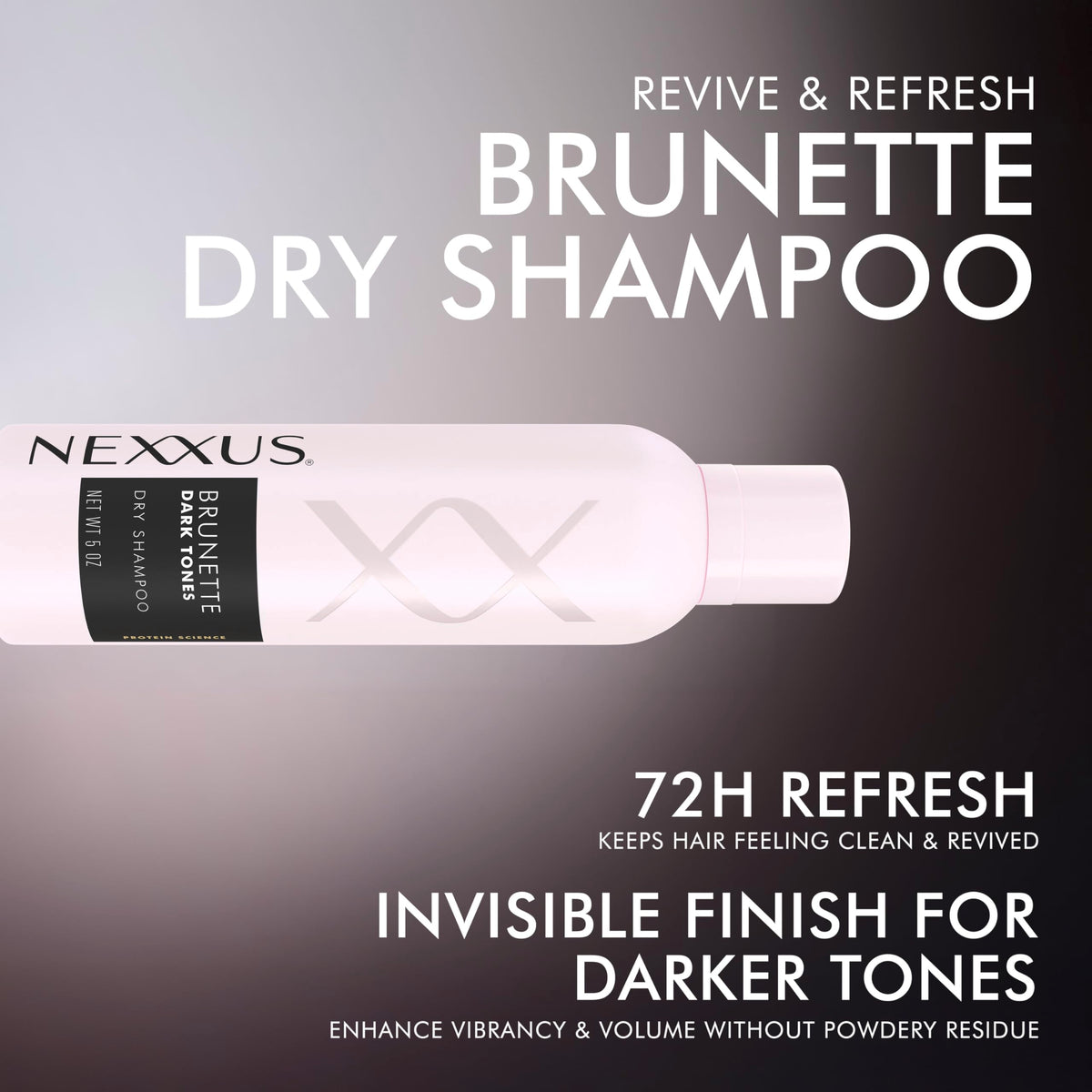 Nexxus applying to brunette roots for lift and volume