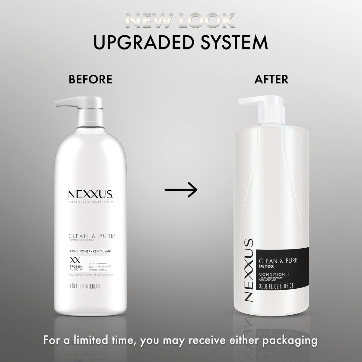 Nexxus close-up of creamy conditioner texture showing rich hydration and slip
