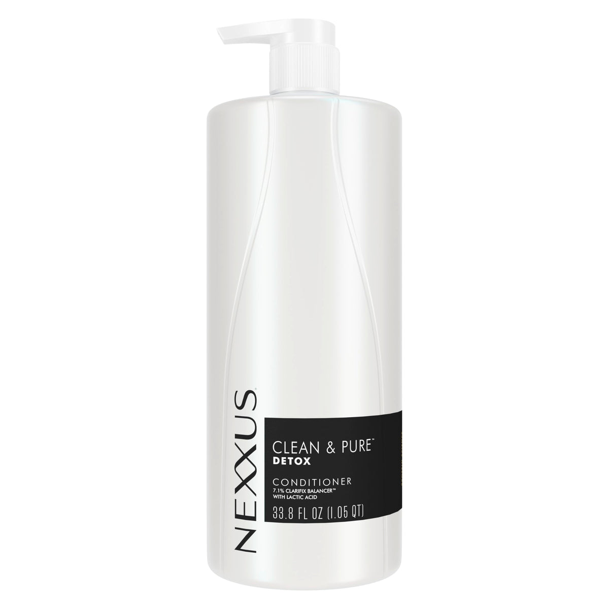 Nexxus front packaging showing bottle and label for easy identification and trust