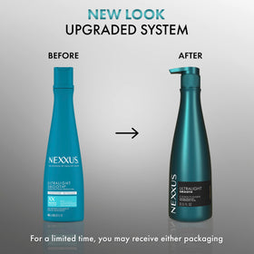 Nexxus cream texture closeup showing lightweight conditioning feel