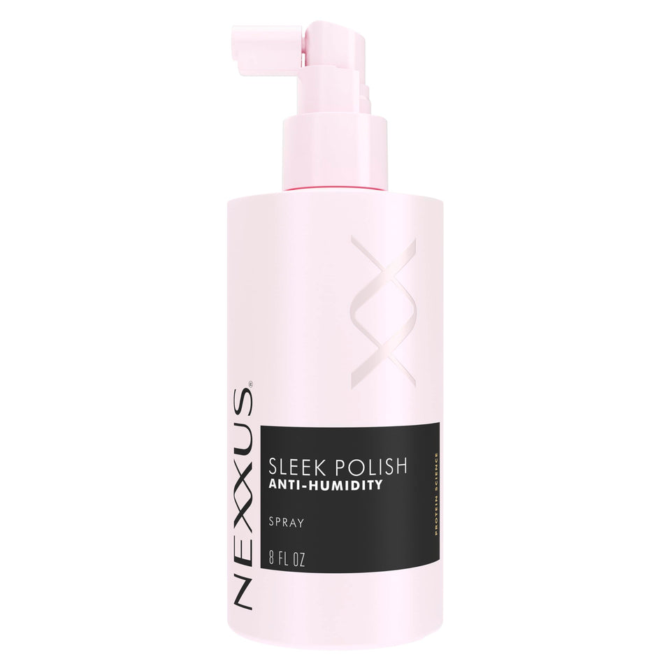 Nexxus front packaging showing product and benefit shield