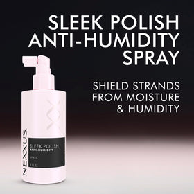 Nexxus being used with a blow dryer to protect and smooth hair