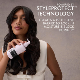 Nexxus fine mist spraying for even coverage and lightweight feel