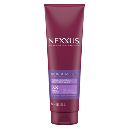 Nexxus front packaging showing product and benefits