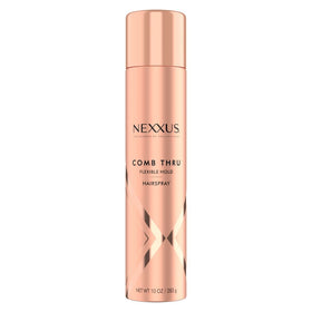 Nexxus front packaging showing two 10 oz cans and clear labeling for reliable finishing