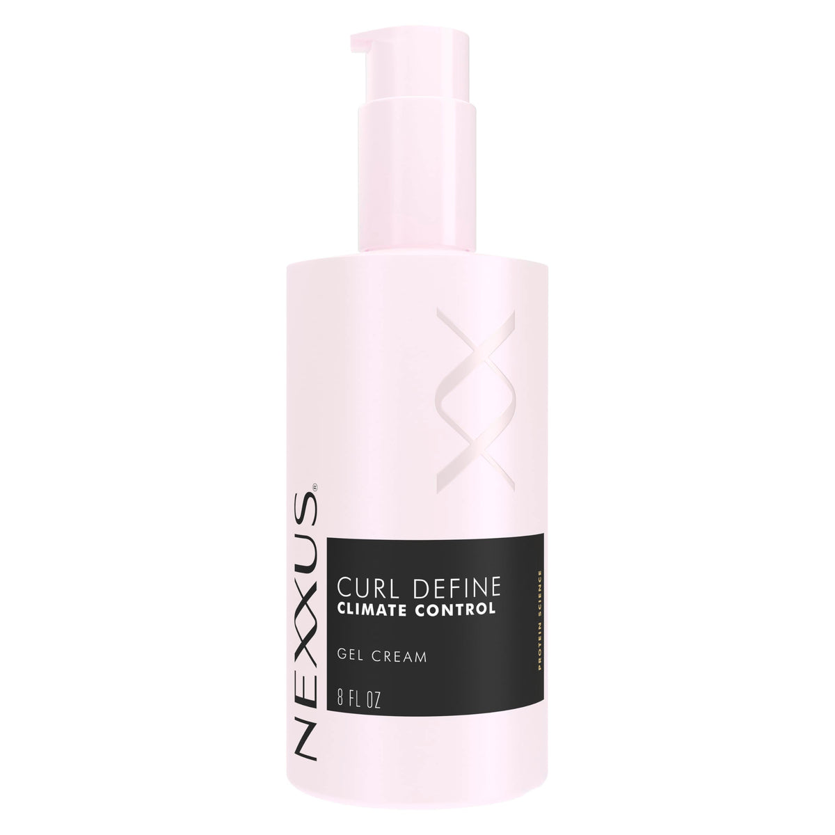 Nexxus front packaging showing product and clear benefits
