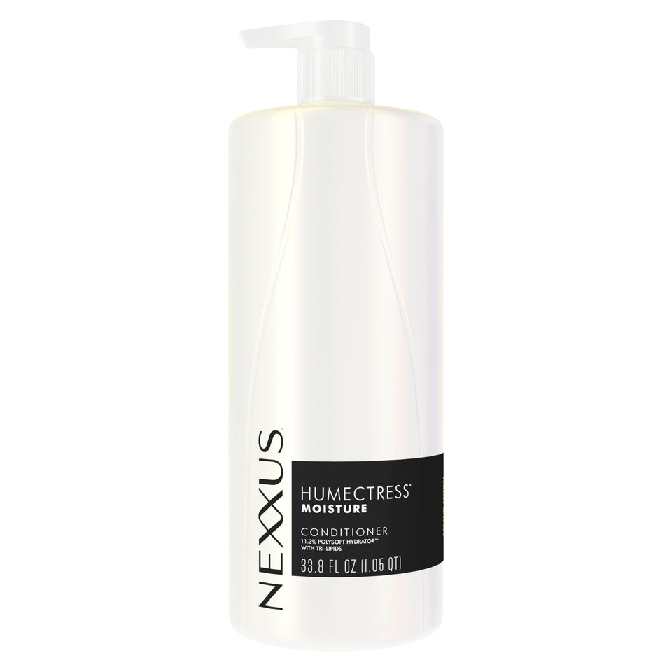 Nexxus Humectress front bottle showing 33.8 oz size and benefits