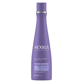 Nexxus front bottle showing label and volume benefit